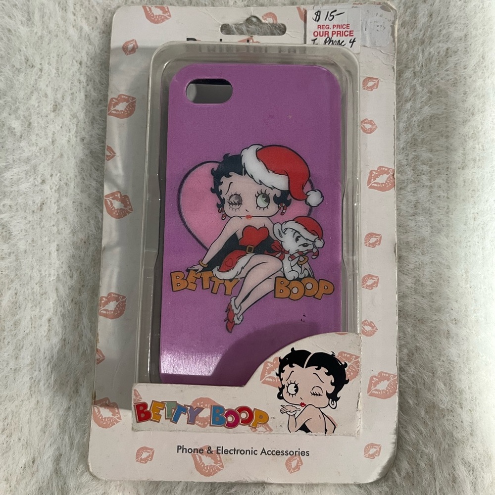 BETTY BOOP iPhone 4 Phone Case